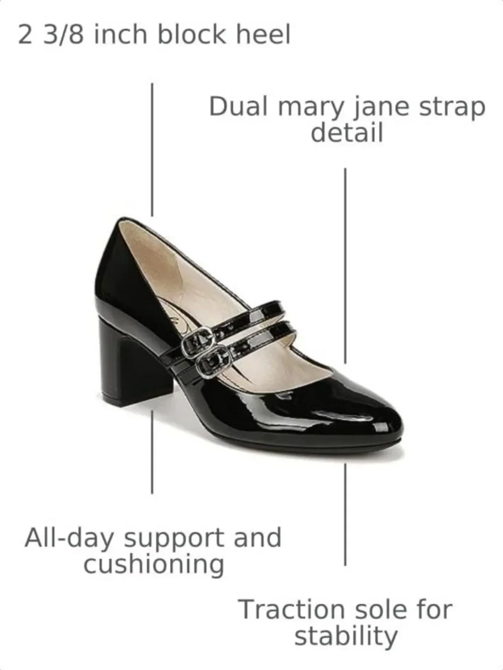 Chic Women's True Mary Jane Pumps - Comfortable, Stylish, Perfect for Work